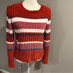 Altar'd State Pullover Sweater Women's Medium Striped Soft!